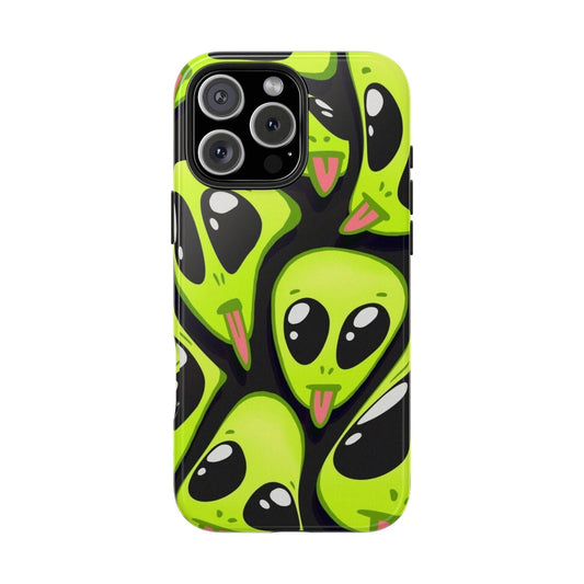 Alien Frenzy Tough iPhone Cases - SmartHomeGoodies