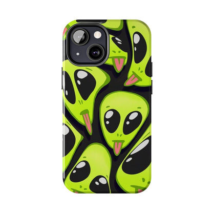 Alien Frenzy Tough iPhone Cases - SmartHomeGoodies