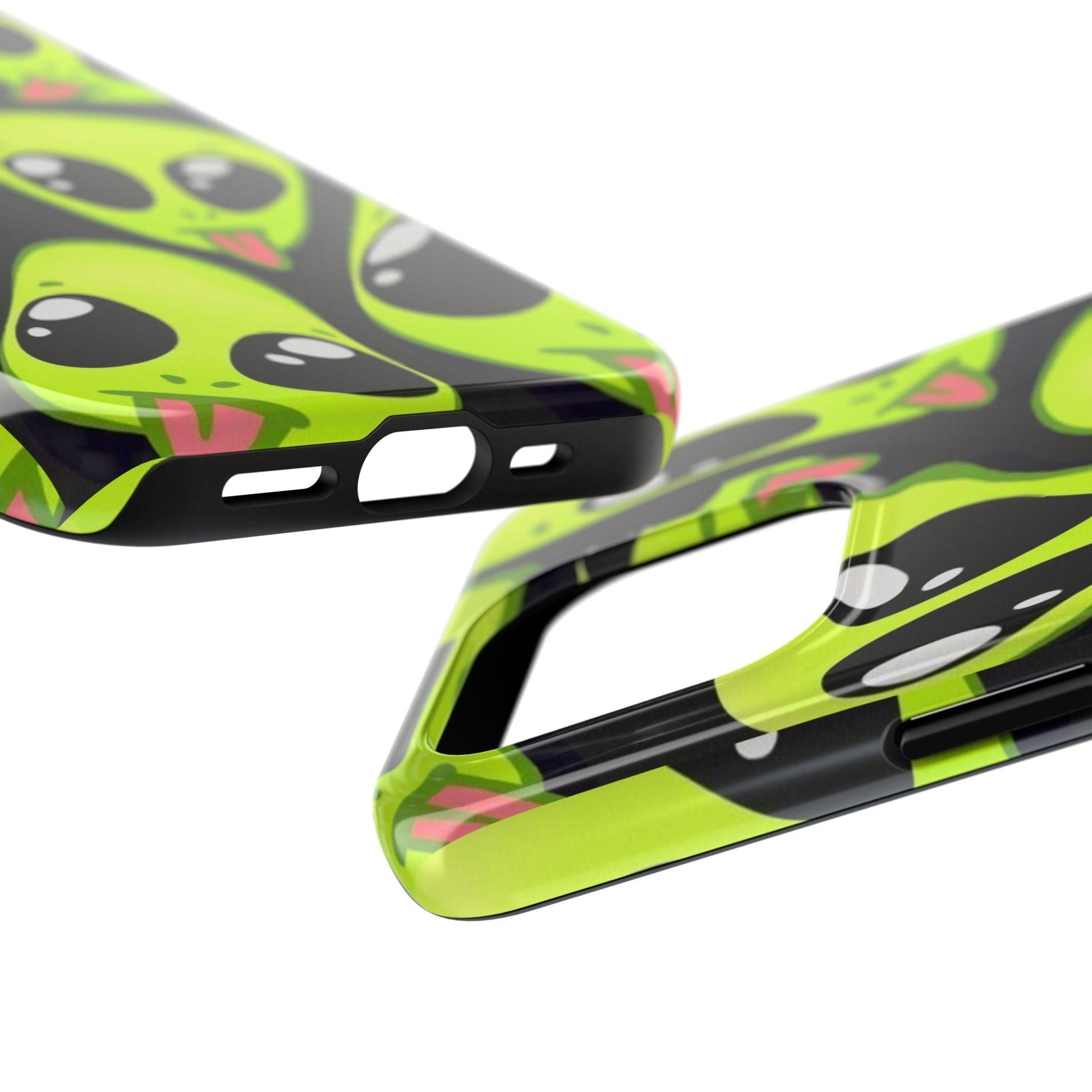 Alien Frenzy Tough iPhone Cases - SmartHomeGoodies