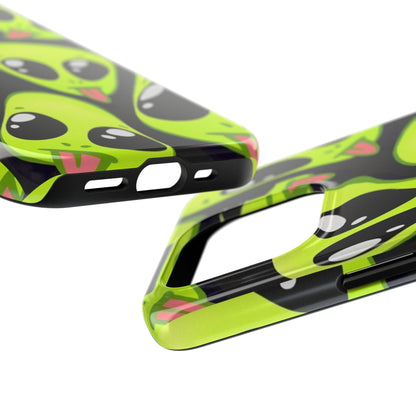 Alien Frenzy Tough iPhone Cases - SmartHomeGoodies