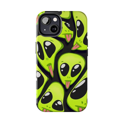 Alien Frenzy Tough iPhone Cases - SmartHomeGoodies