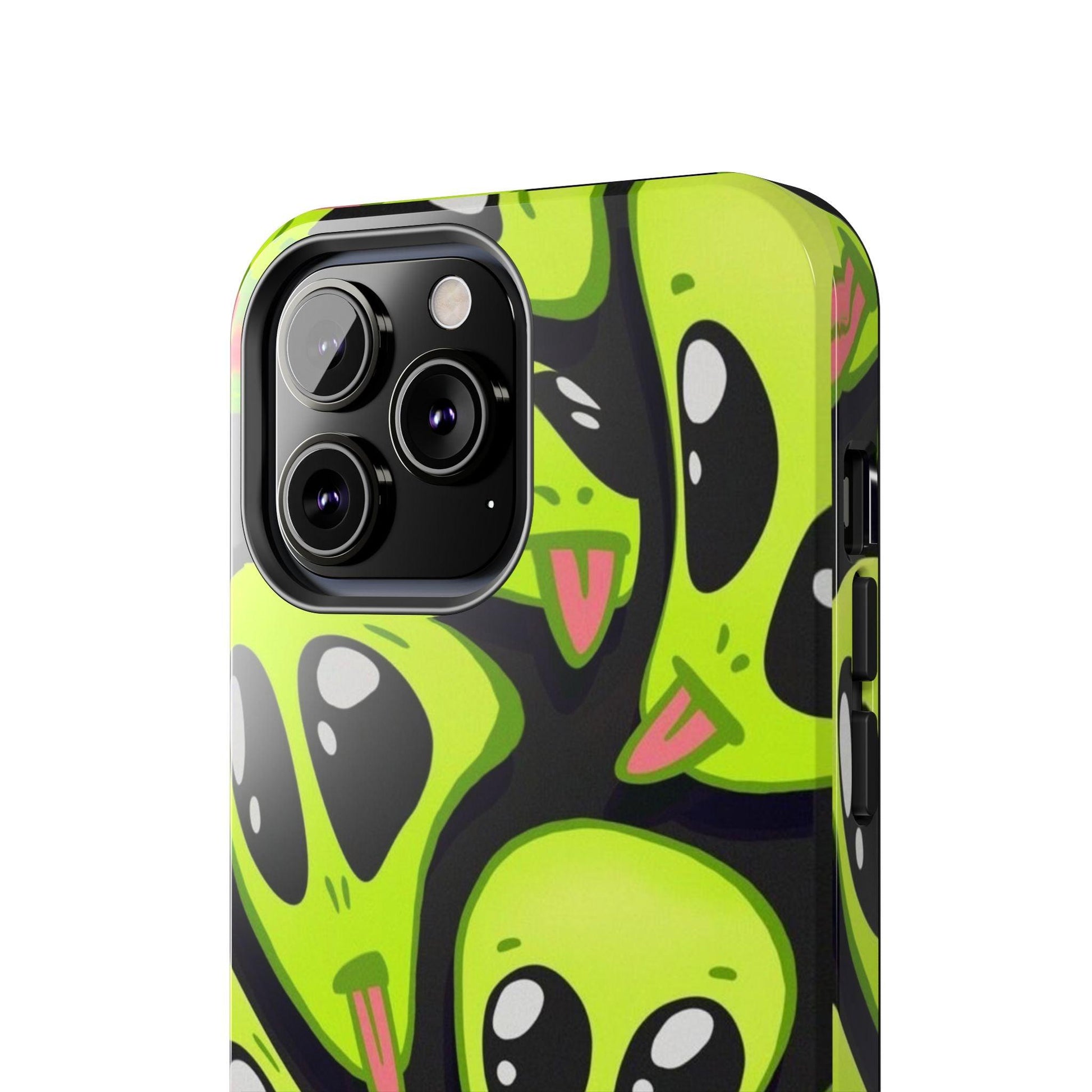 Alien Frenzy Tough iPhone Cases - SmartHomeGoodies
