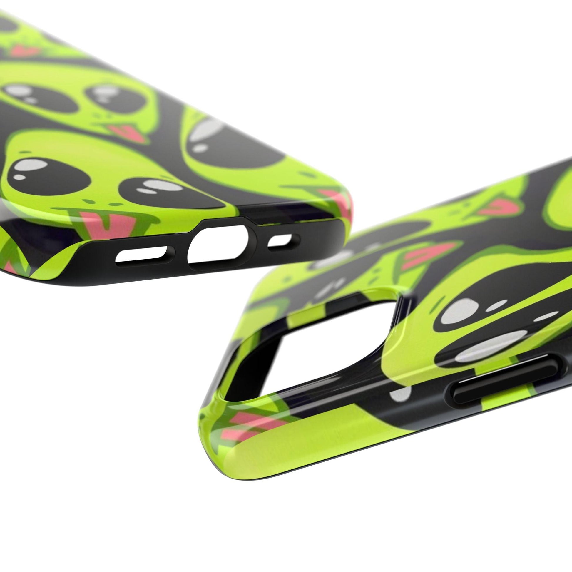 Alien Frenzy Tough iPhone Cases - SmartHomeGoodies