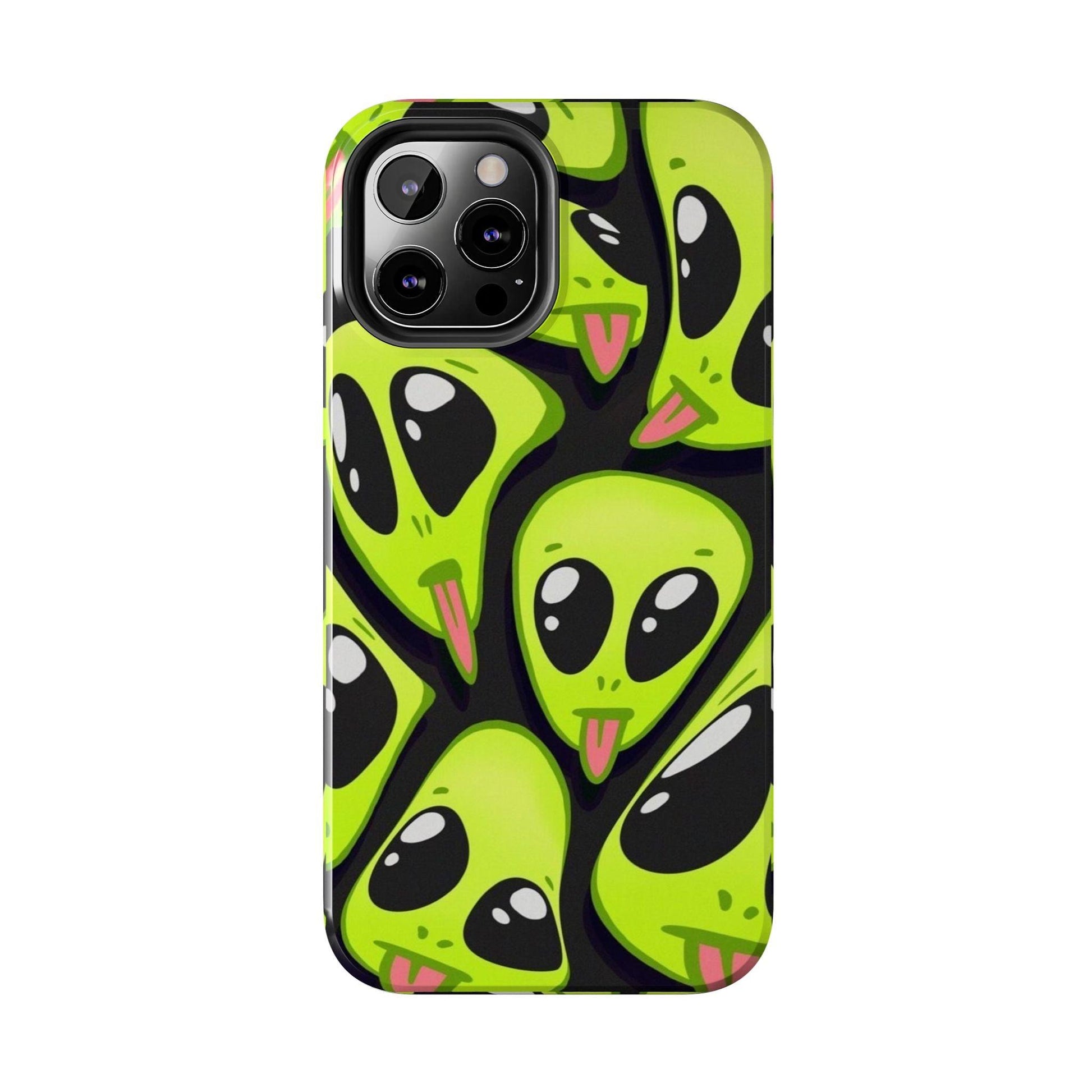 Alien Frenzy Tough iPhone Cases - SmartHomeGoodies