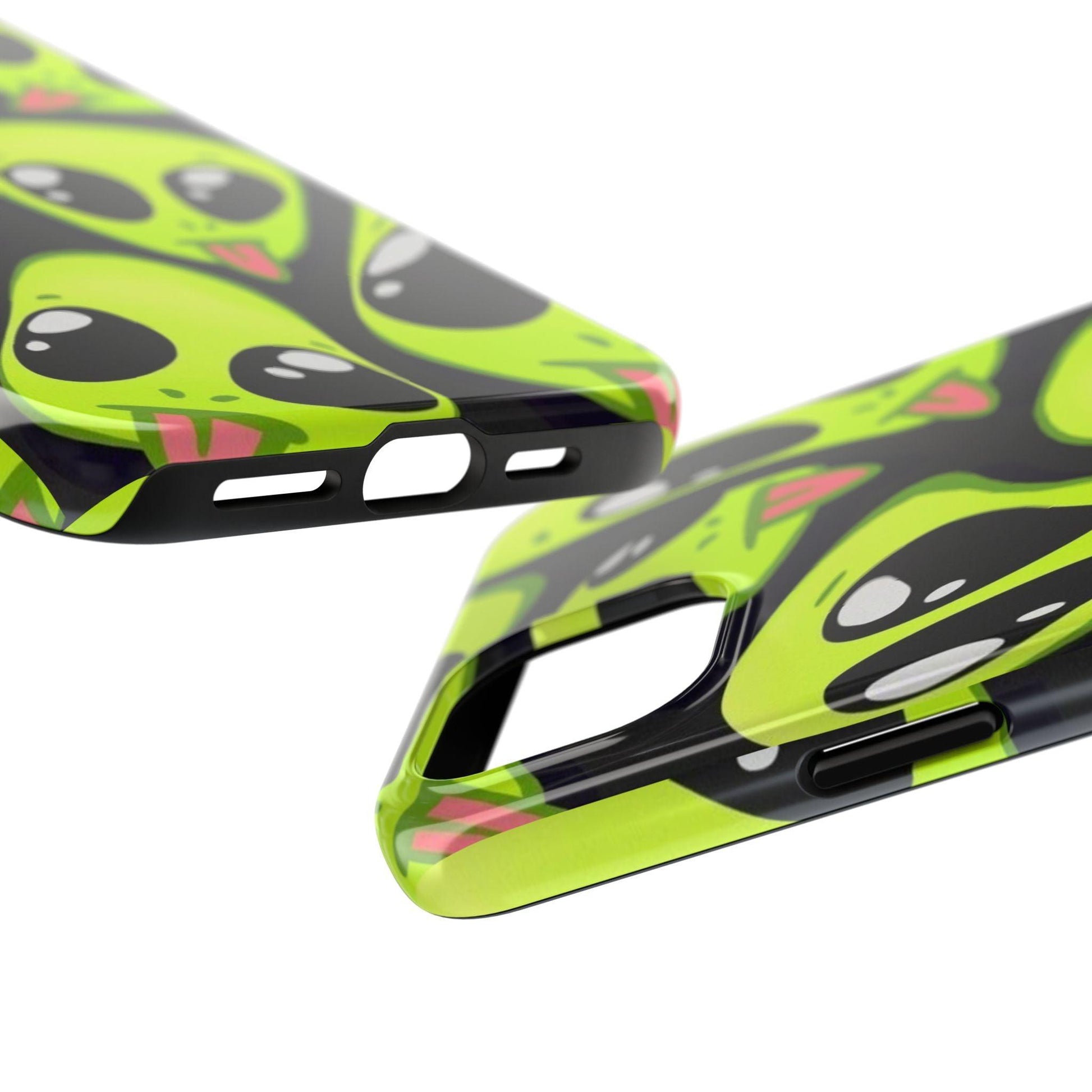 Alien Frenzy Tough iPhone Cases - SmartHomeGoodies