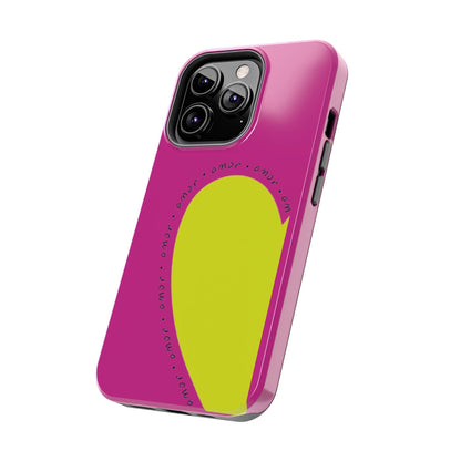 Amor Neon Heart Tough iPhone Cases - SmartHomeGoodies