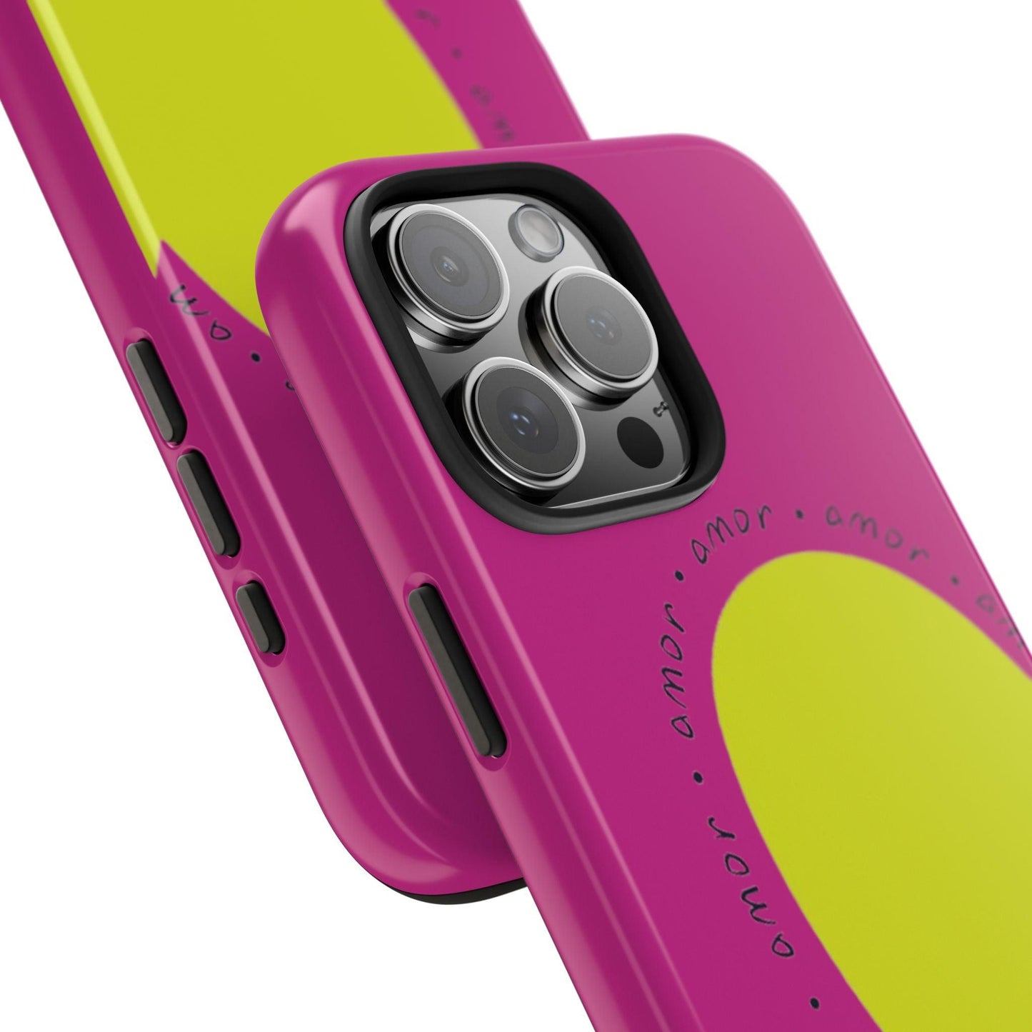 Amor Neon Heart Tough iPhone Cases - SmartHomeGoodies