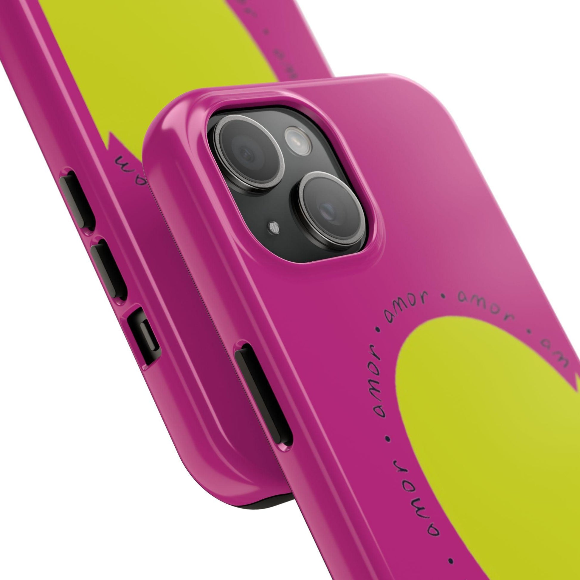 Amor Neon Heart Tough iPhone Cases - SmartHomeGoodies