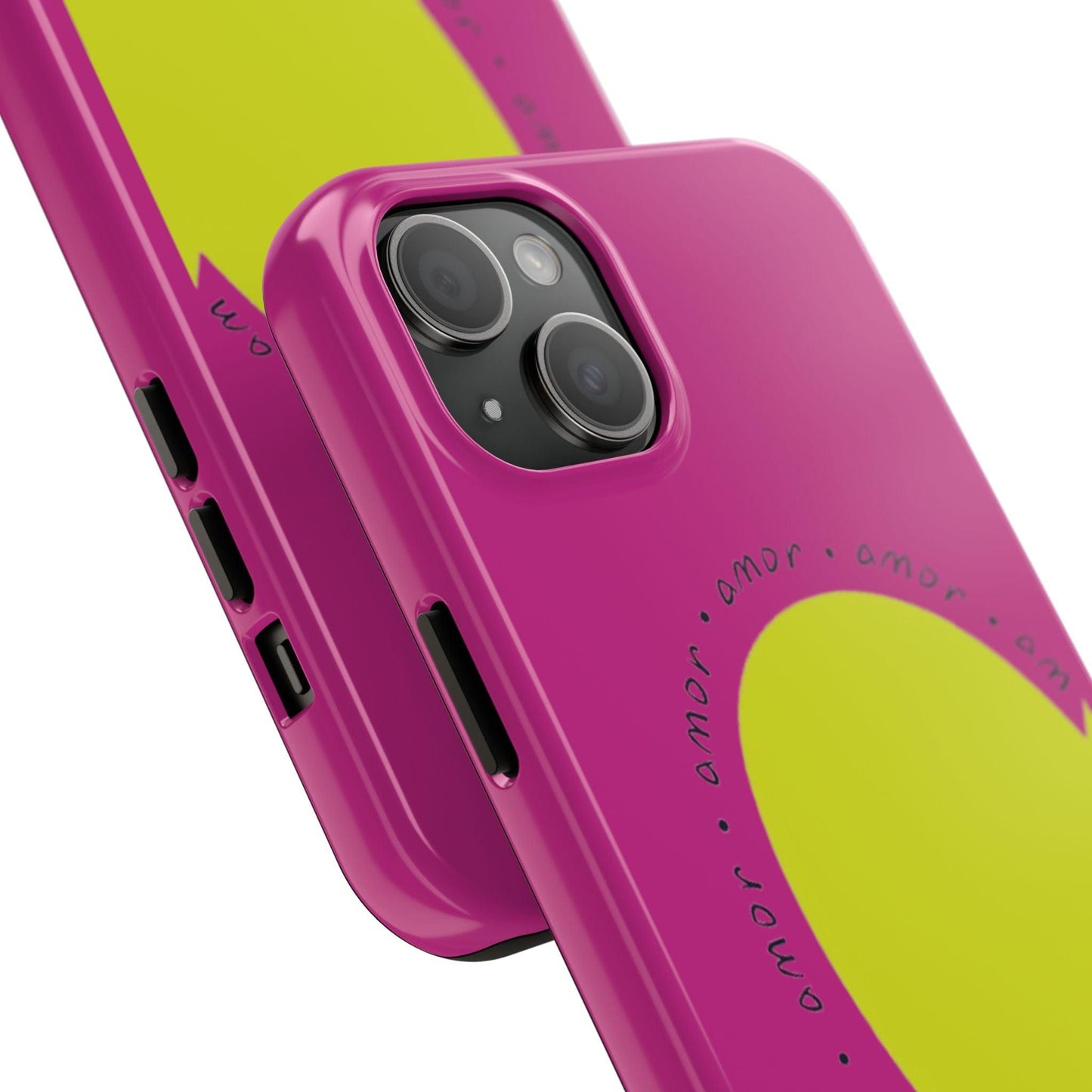 Amor Neon Heart Tough iPhone Cases - SmartHomeGoodies