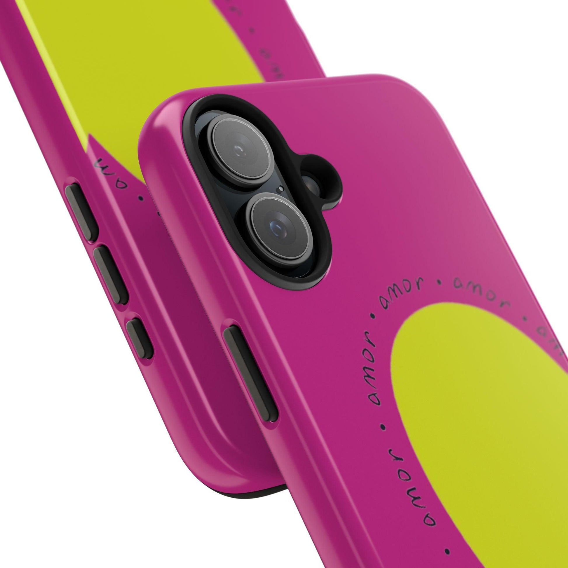 Amor Neon Heart Tough iPhone Cases - SmartHomeGoodies
