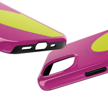 Amor Neon Heart Tough iPhone Cases - SmartHomeGoodies