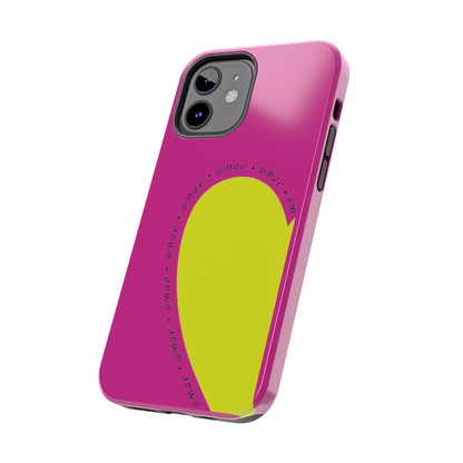 Amor Neon Heart Tough iPhone Cases - SmartHomeGoodies