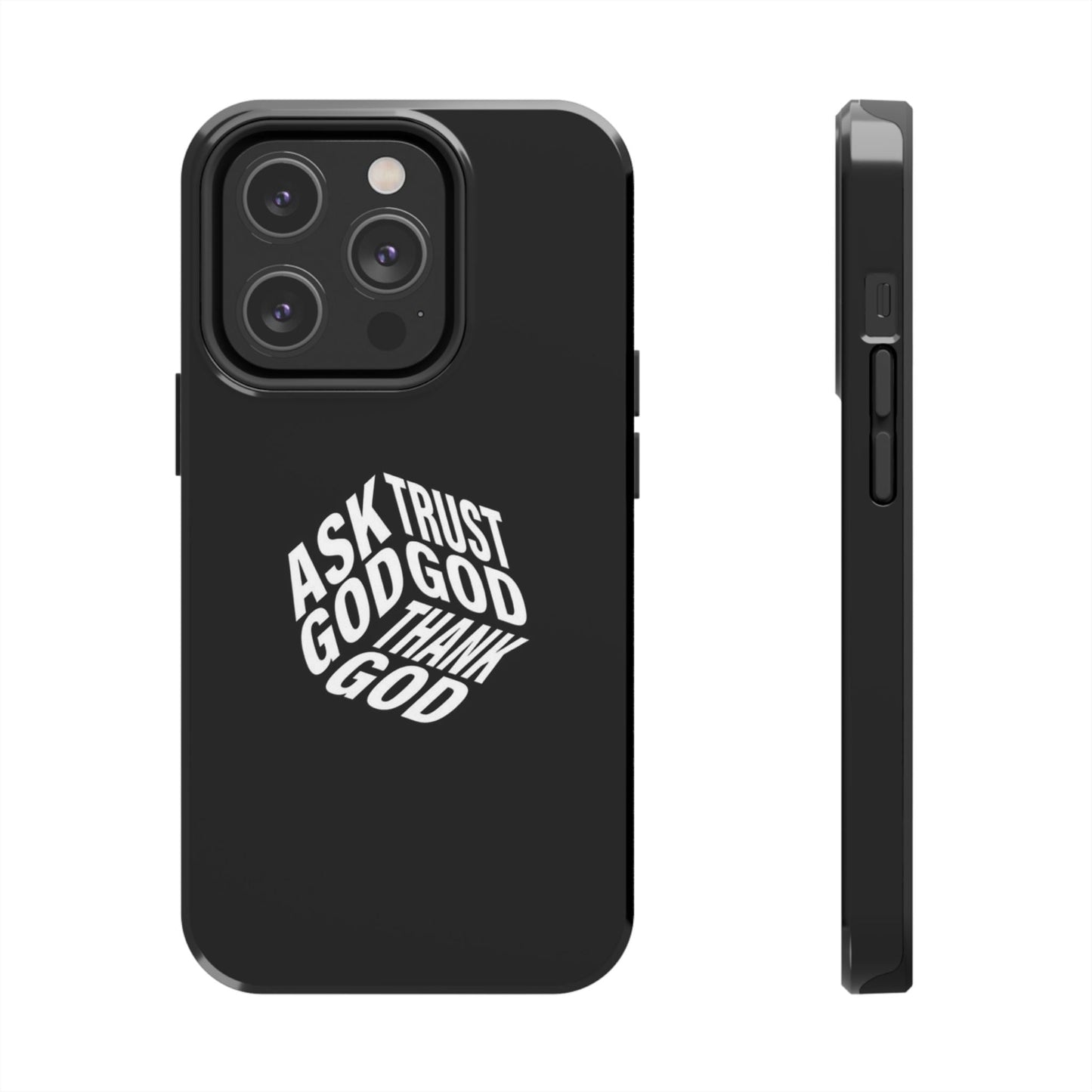 Ask, Trust & Thank God Phone Case - SmartHomeGoodies