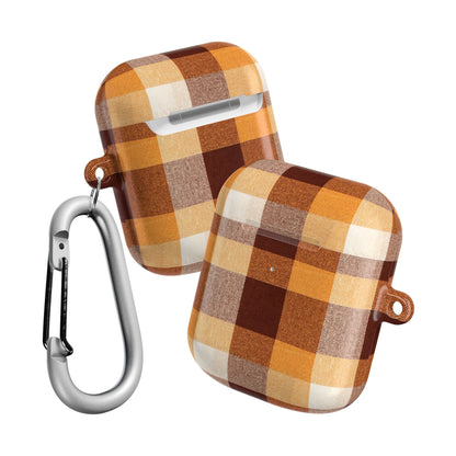 Autumn Grid AirPod Cases - SmartHomeGoodies