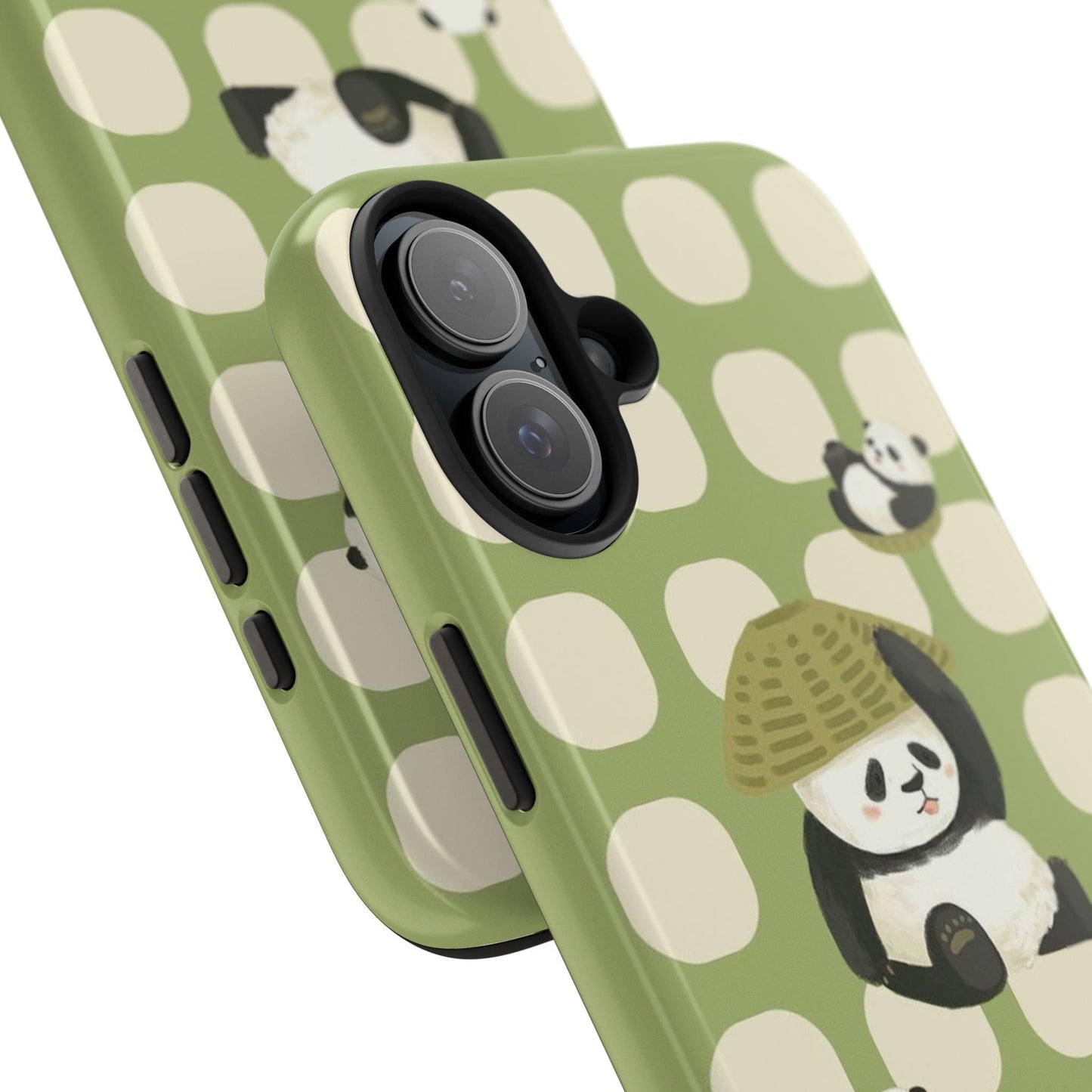 Bamboo Basket Pandas iPhone Cases - SmartHomeGoodies