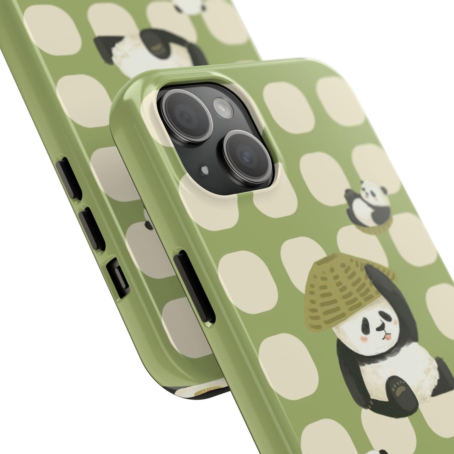 Bamboo Basket Pandas iPhone Cases - SmartHomeGoodies