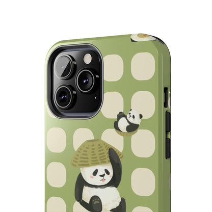 Bamboo Basket Pandas iPhone Cases - SmartHomeGoodies