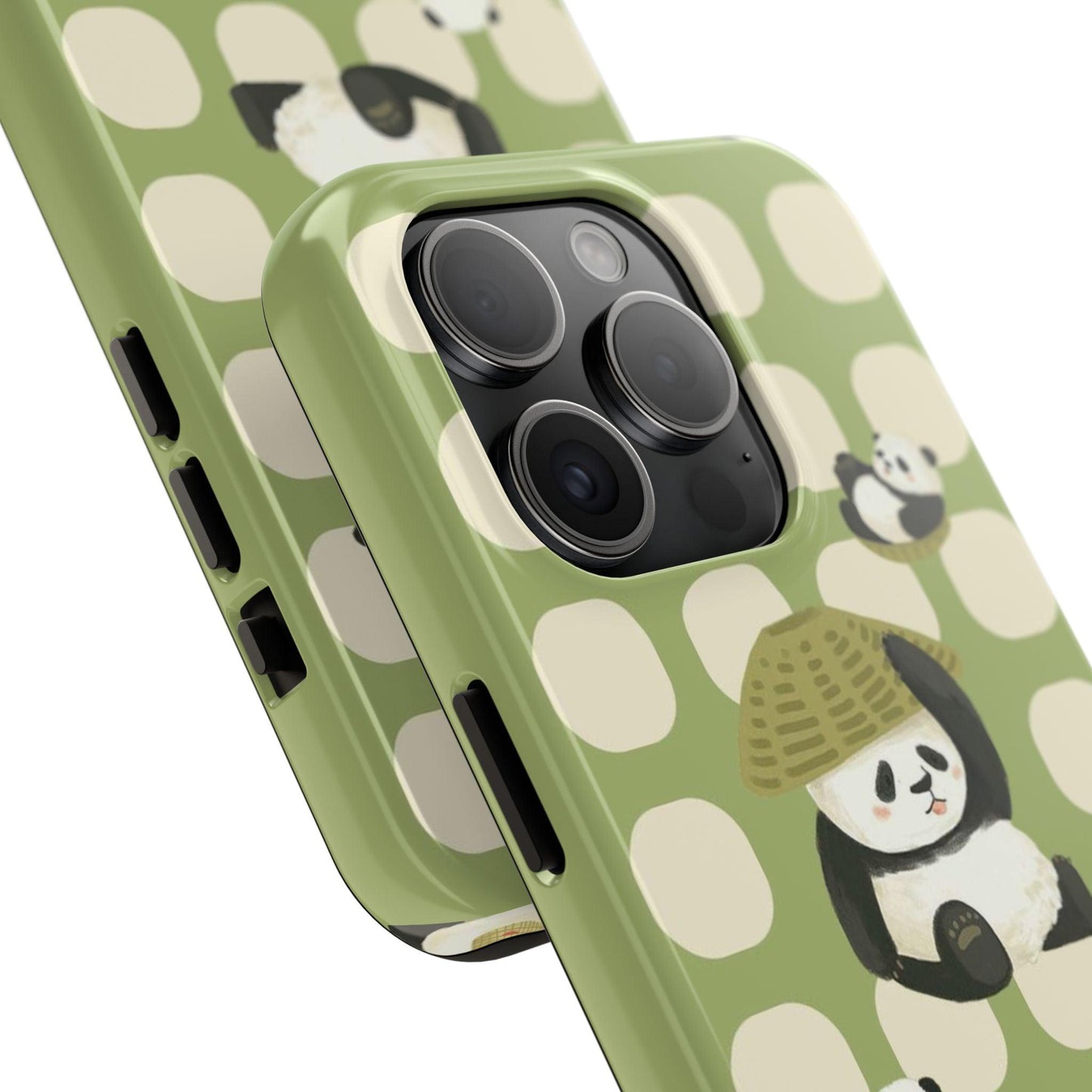 Bamboo Basket Pandas iPhone Cases - SmartHomeGoodies