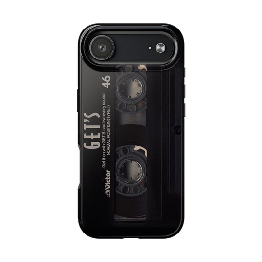 Black Cassette Tape Phone Case - SmartHomeGoodies