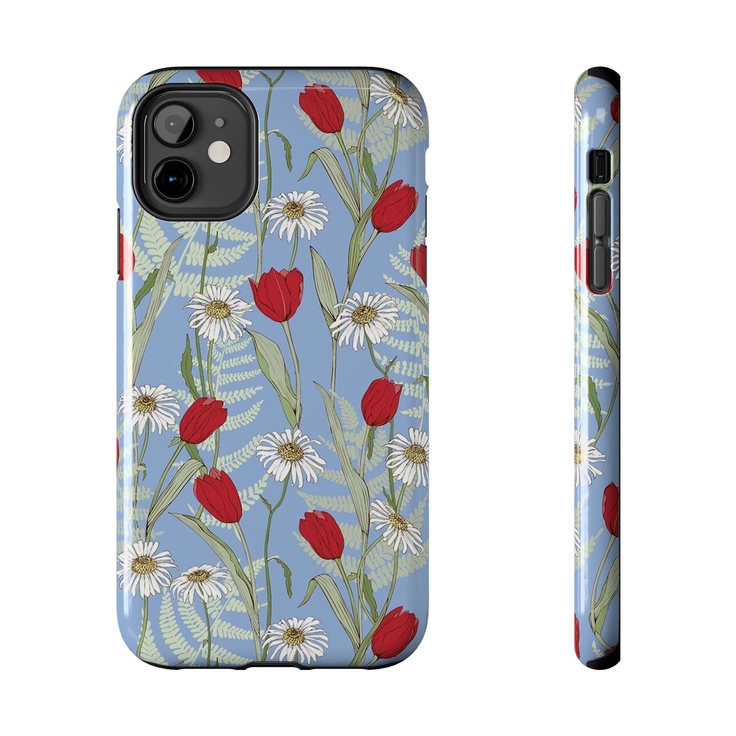 Blooms on Blue Phone Case - SmartHomeGoodies