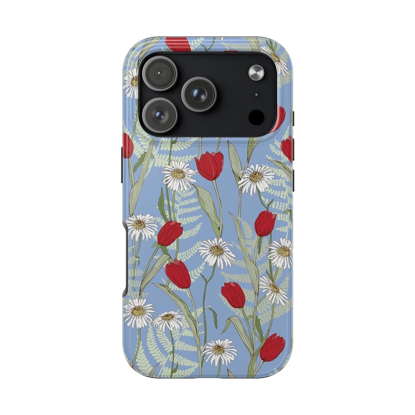 Blooms on Blue Phone Case - SmartHomeGoodies