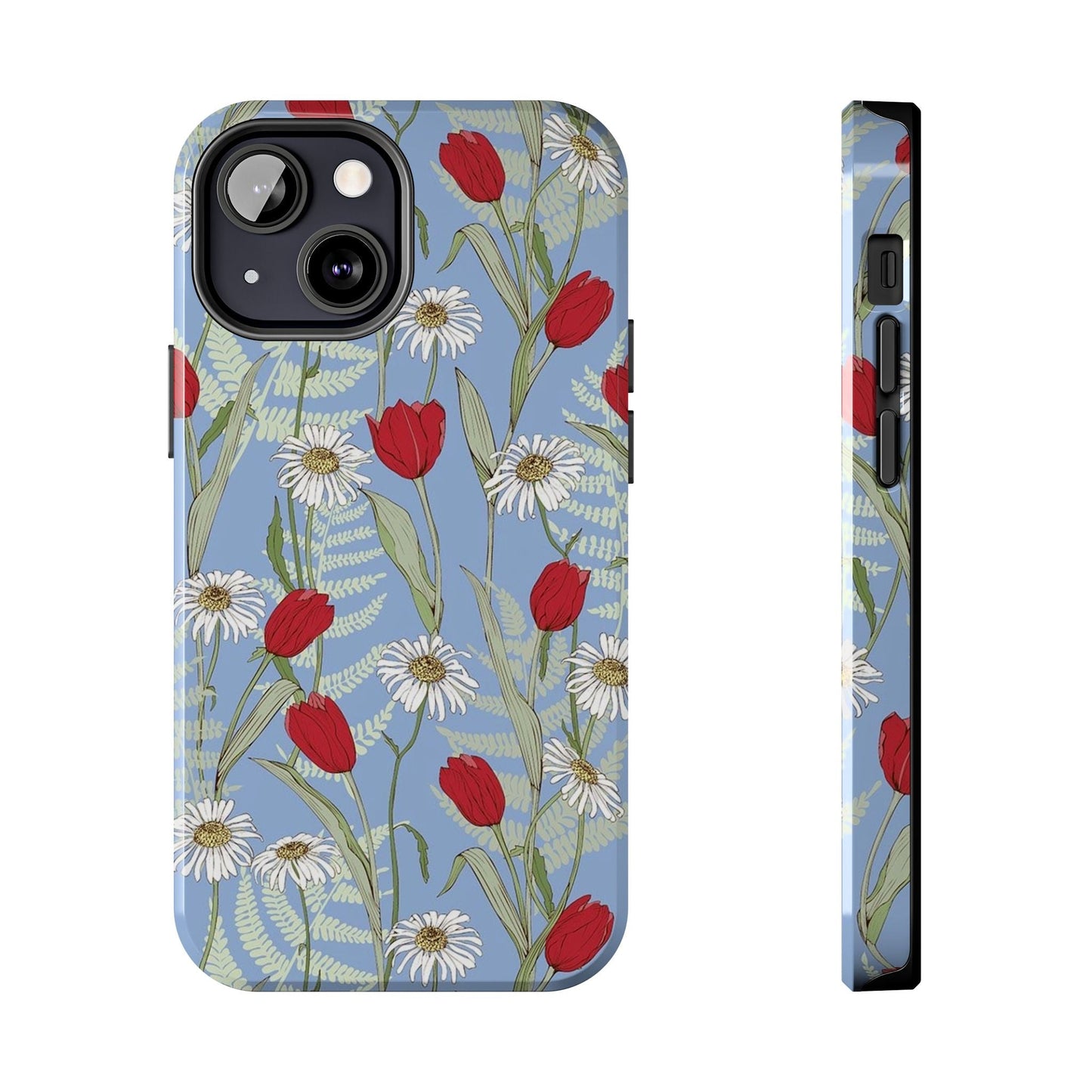 Blooms on Blue Phone Case - SmartHomeGoodies
