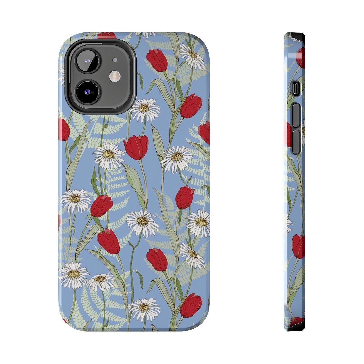 Blooms on Blue Phone Case - SmartHomeGoodies