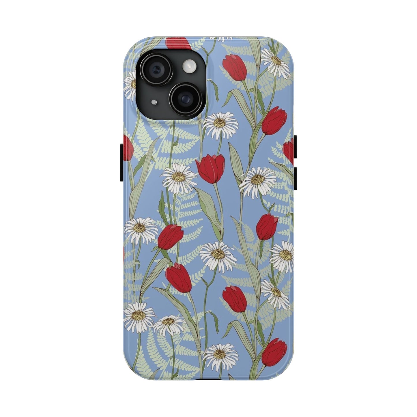 Blooms on Blue Phone Case - SmartHomeGoodies