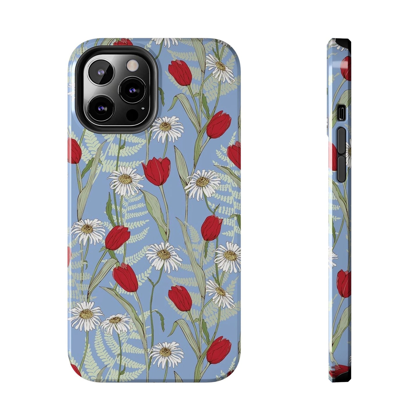 Blooms on Blue Phone Case - SmartHomeGoodies