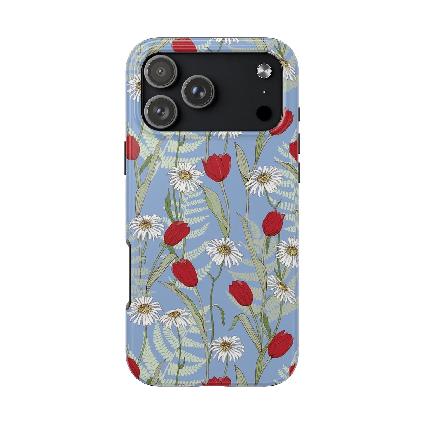 Blooms on Blue Phone Case - SmartHomeGoodies