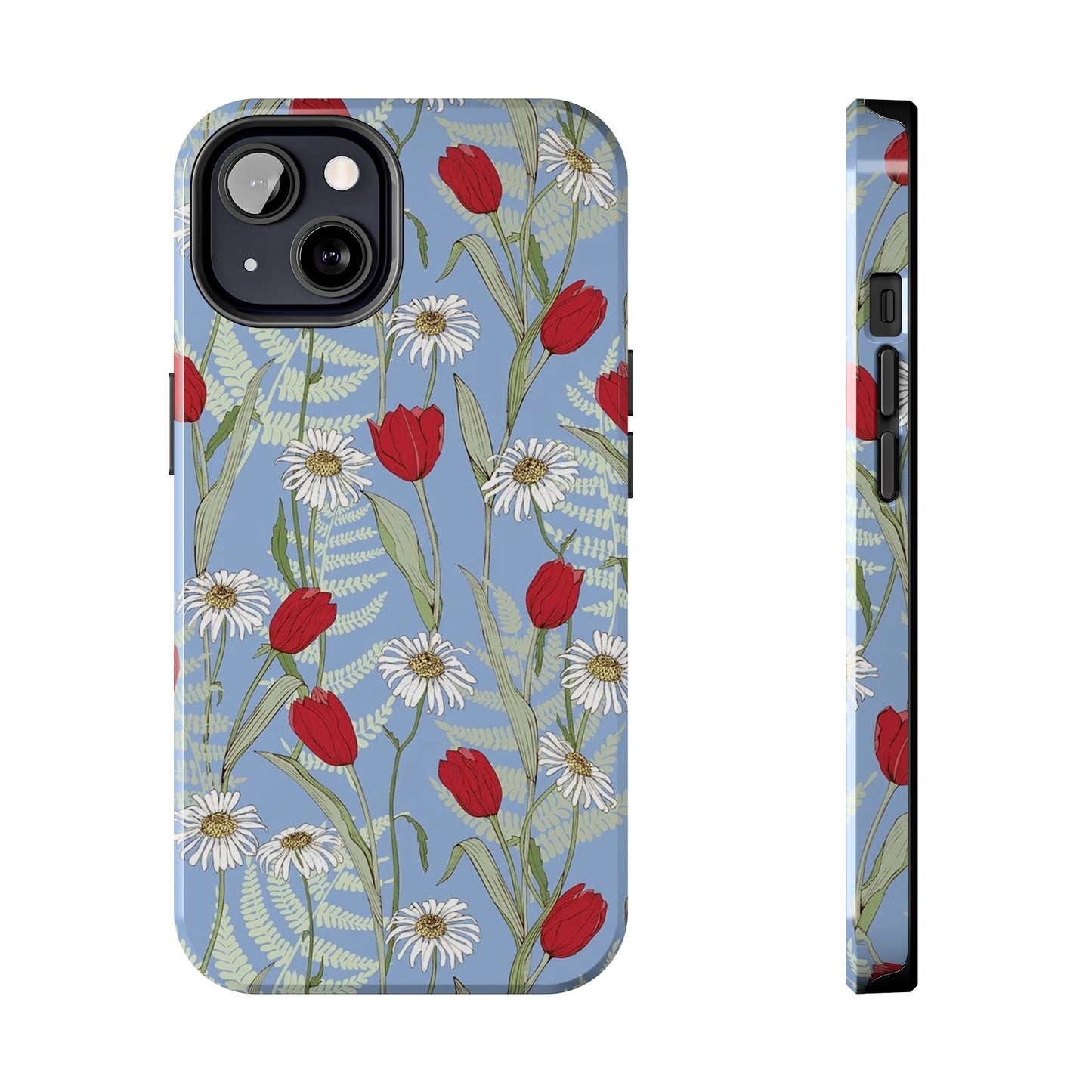 Blooms on Blue Phone Case - SmartHomeGoodies