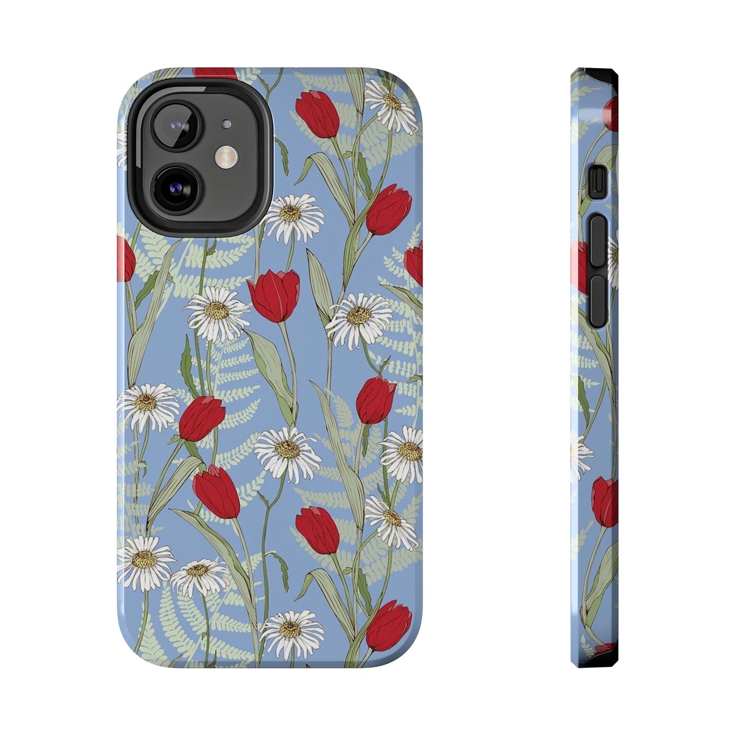 Blooms on Blue Phone Case - SmartHomeGoodies