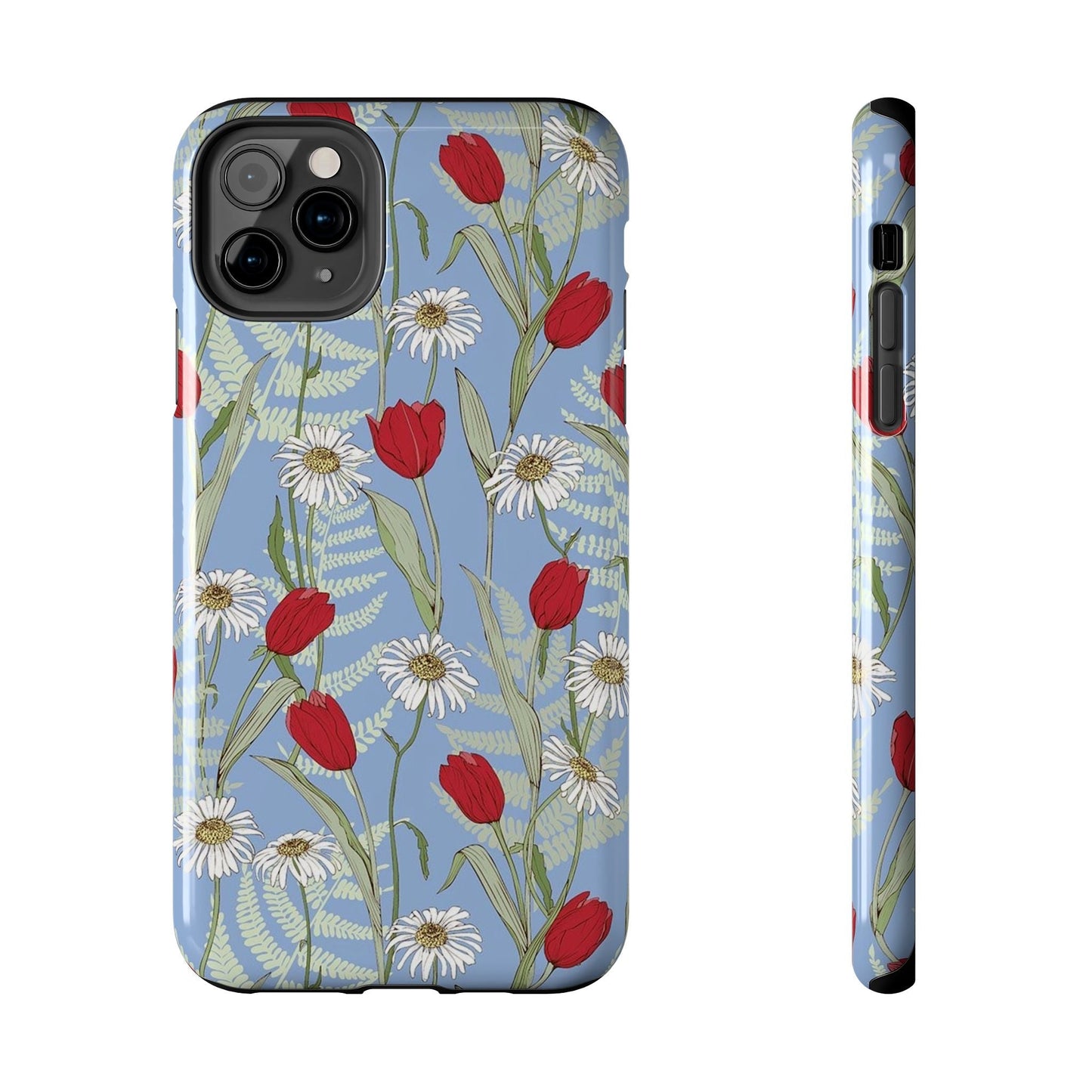 Blooms on Blue Phone Case - SmartHomeGoodies