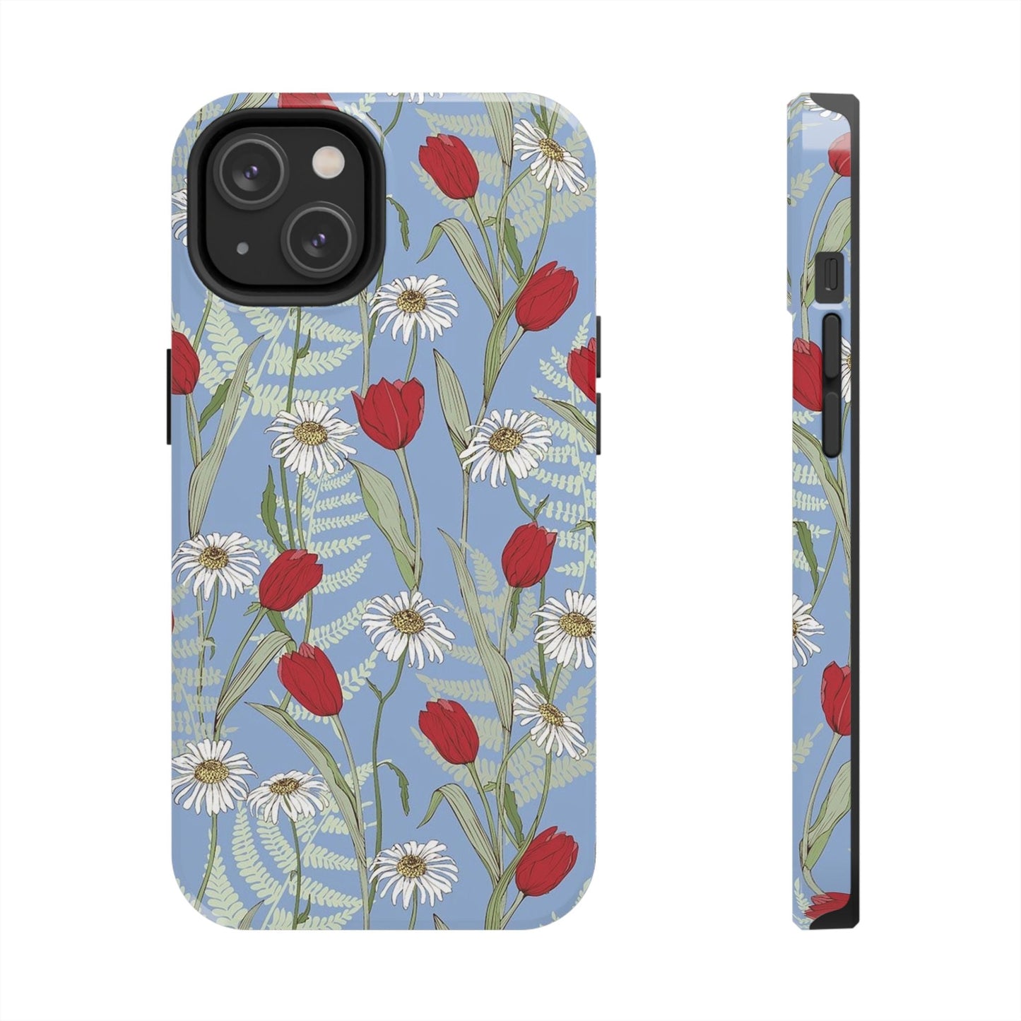 Blooms on Blue Phone Case - SmartHomeGoodies