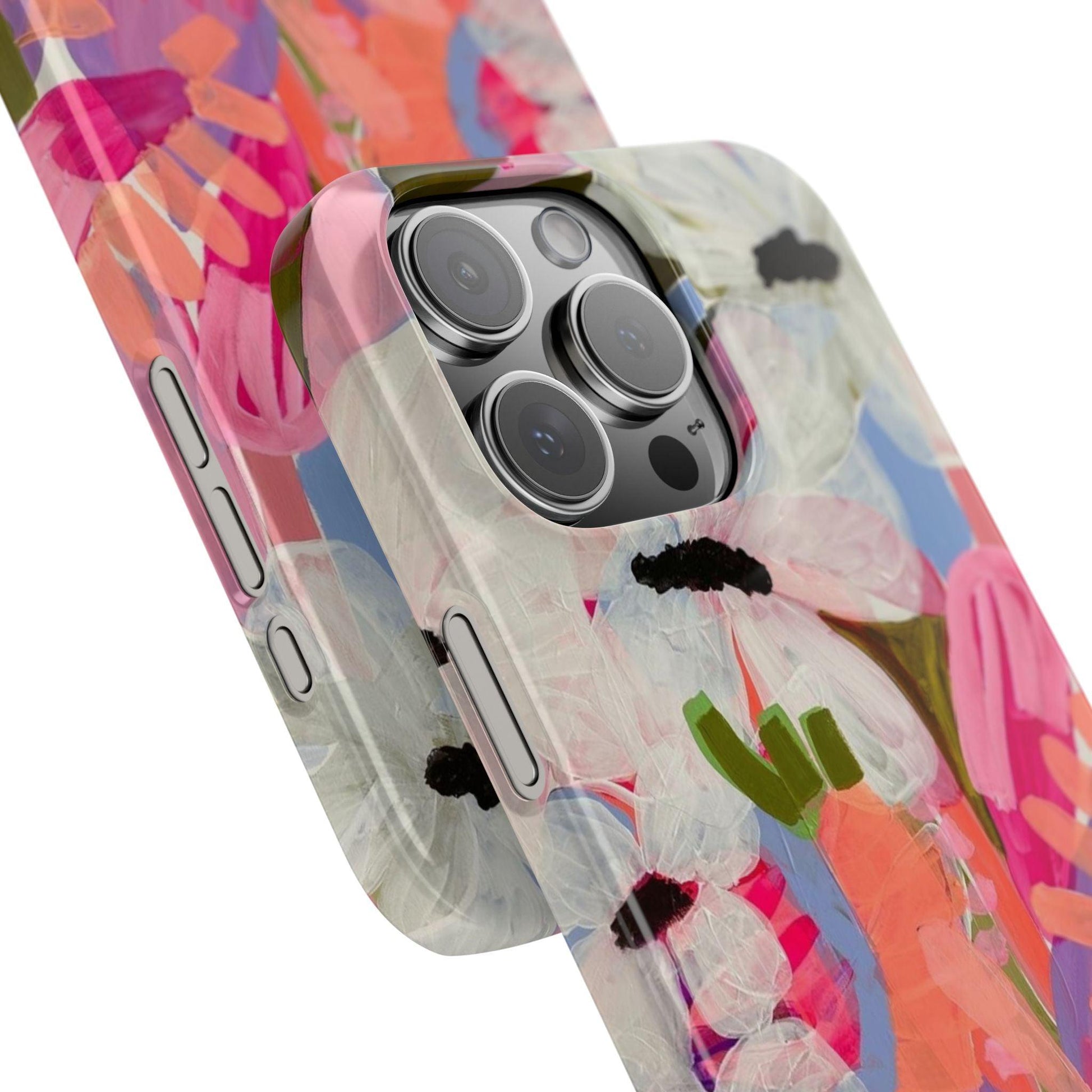 Blossoming Grace Floral Snap iPhone Cases - SmartHomeGoodies