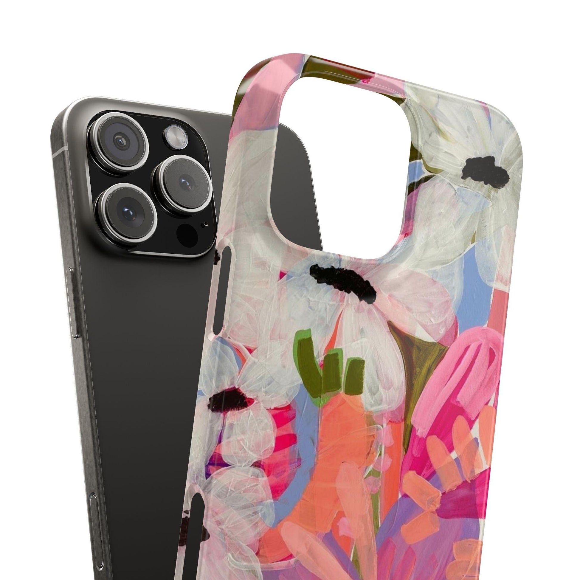 Blossoming Grace Floral Snap iPhone Cases - SmartHomeGoodies