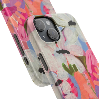 Blossoming Grace Floral Snap iPhone Cases - SmartHomeGoodies