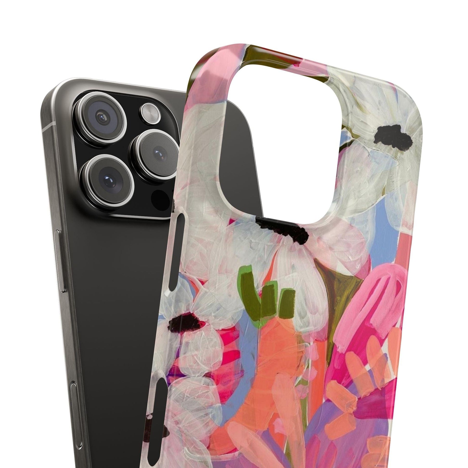 Blossoming Grace Floral Snap iPhone Cases - SmartHomeGoodies