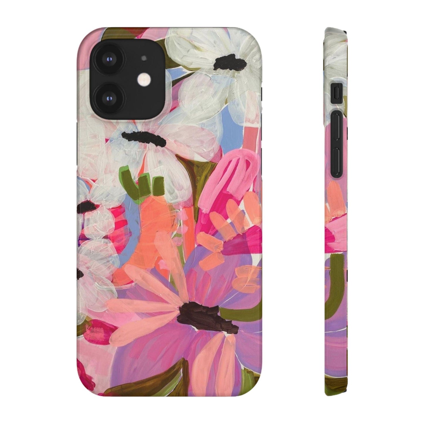Blossoming Grace Floral Snap iPhone Cases - SmartHomeGoodies