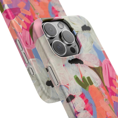 Blossoming Grace Floral Snap iPhone Cases - SmartHomeGoodies