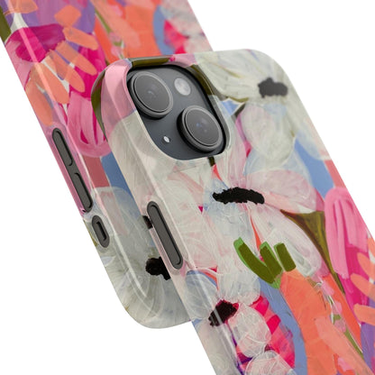 Blossoming Grace Floral Snap iPhone Cases - SmartHomeGoodies