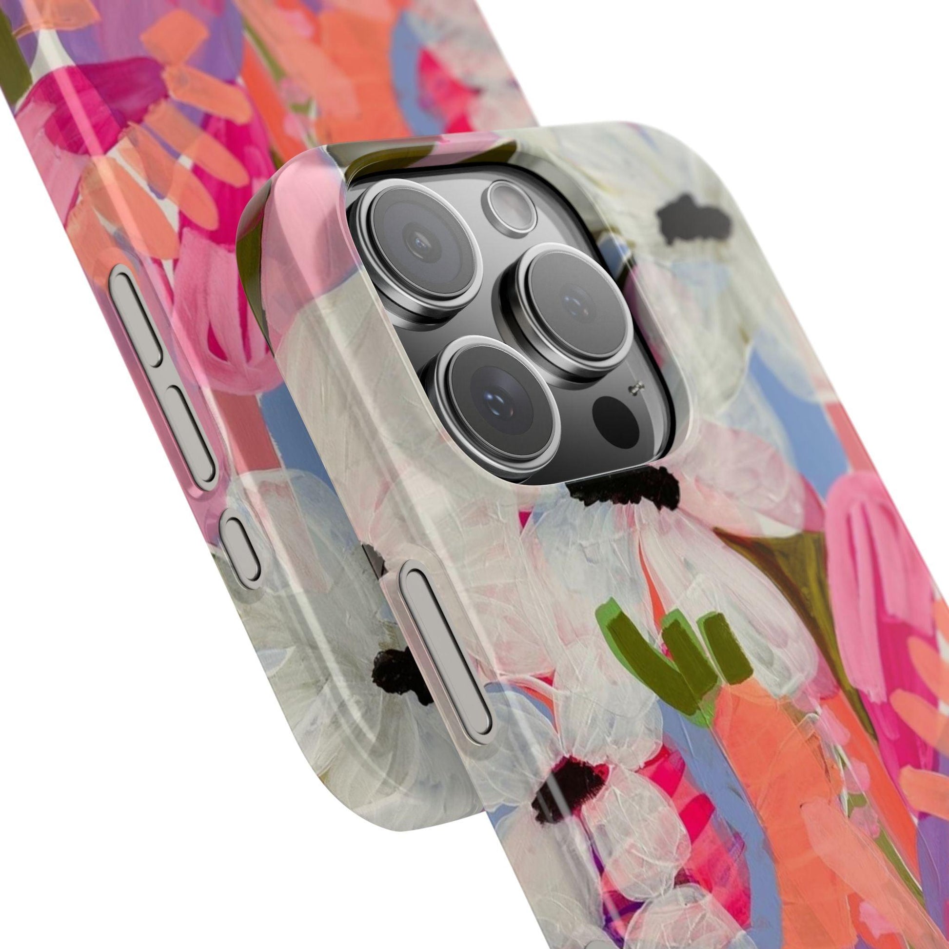 Blossoming Grace Floral Snap iPhone Cases - SmartHomeGoodies
