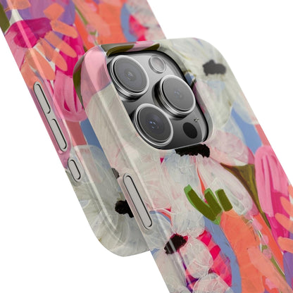 Blossoming Grace Floral Snap iPhone Cases - SmartHomeGoodies