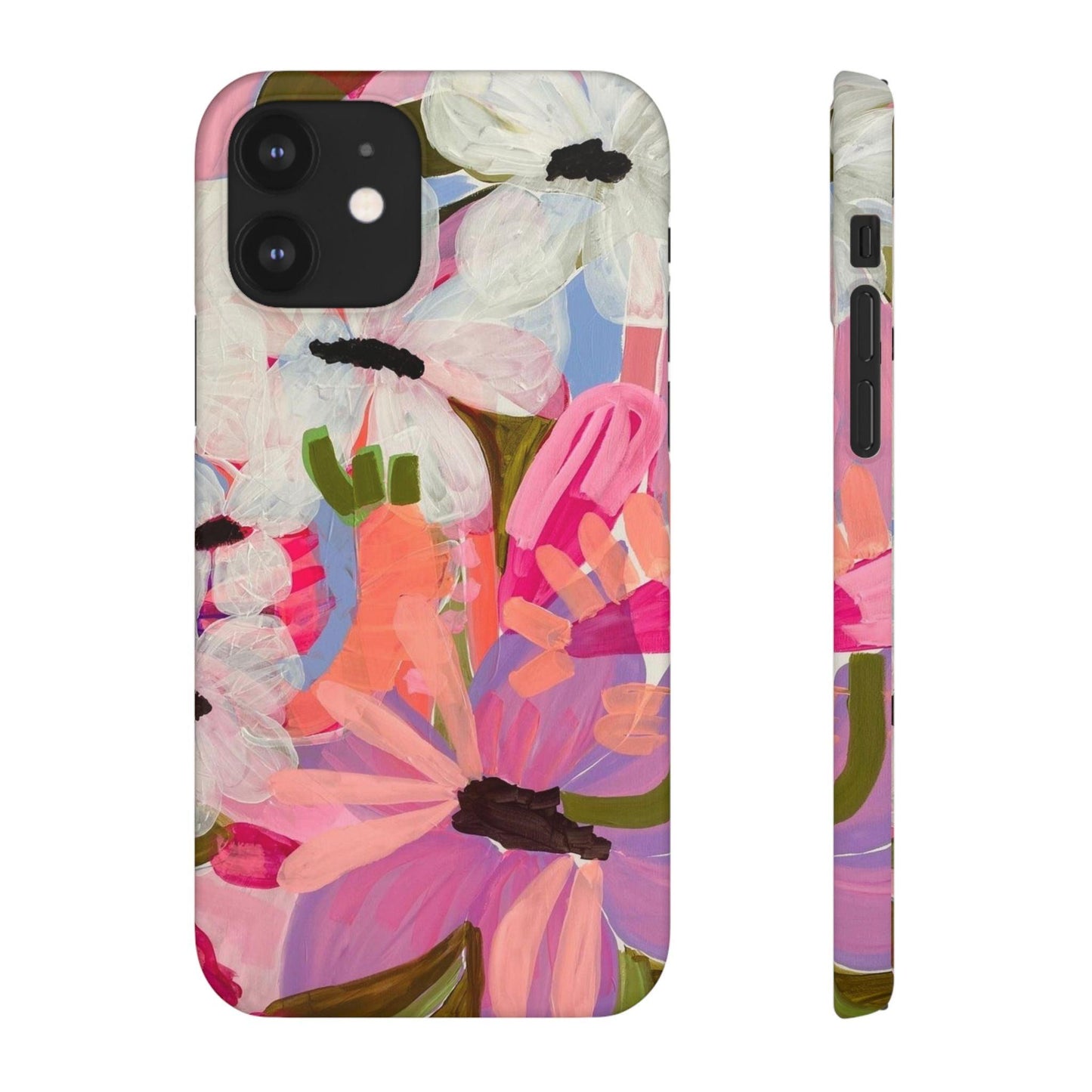 Blossoming Grace Floral Snap iPhone Cases - SmartHomeGoodies