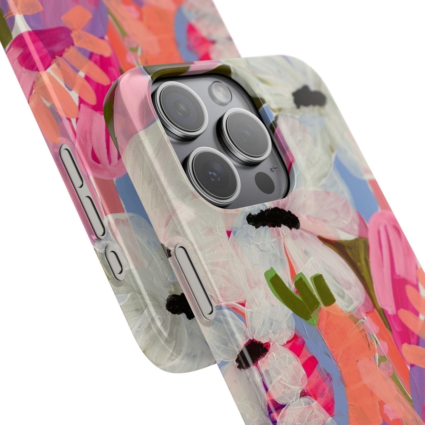 Blossoming Grace Floral Snap iPhone Cases - SmartHomeGoodies