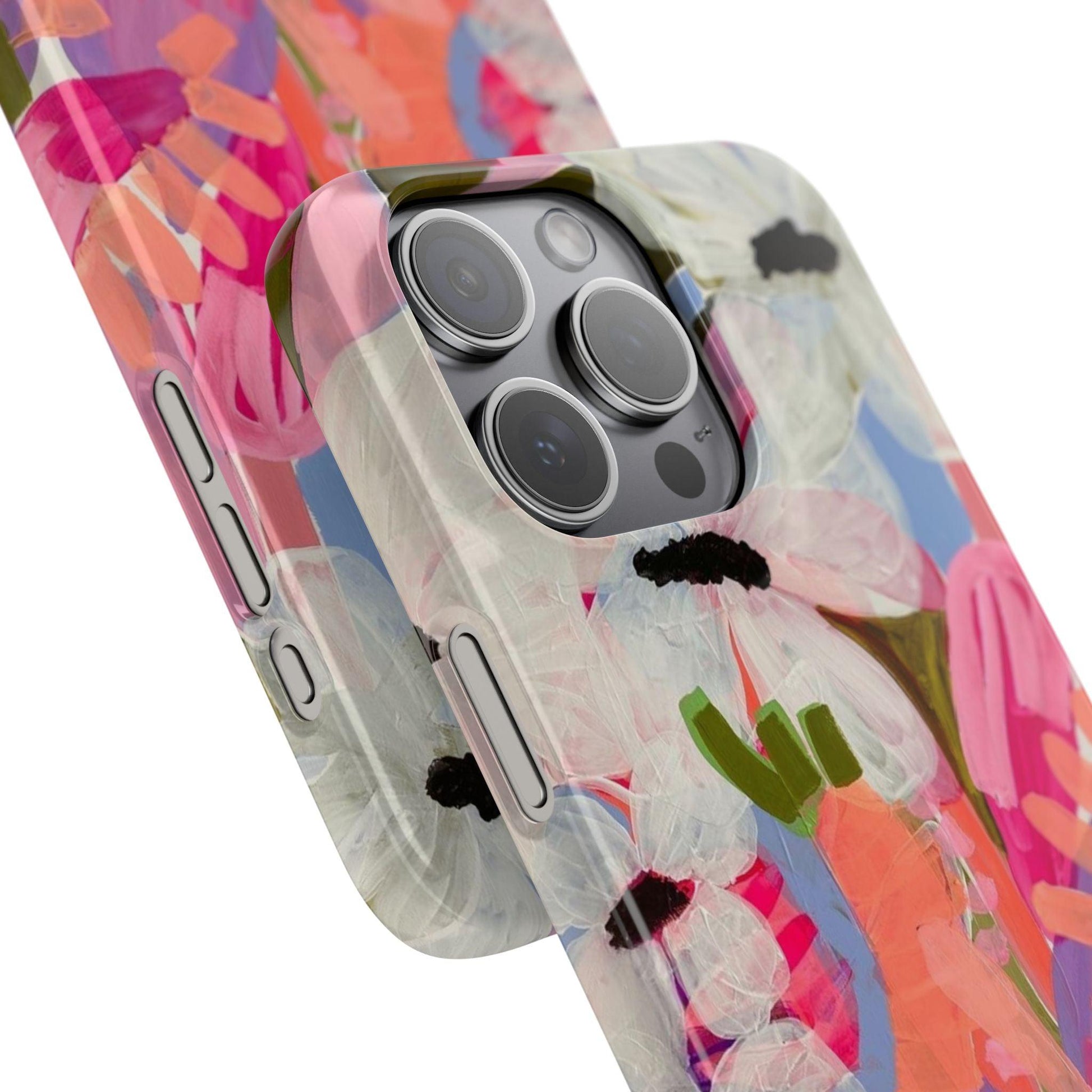 Blossoming Grace Floral Snap iPhone Cases - SmartHomeGoodies