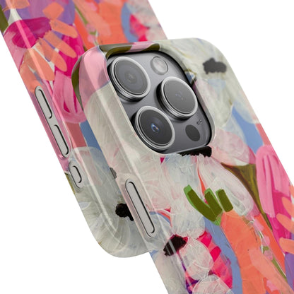 Blossoming Grace Floral Snap iPhone Cases - SmartHomeGoodies