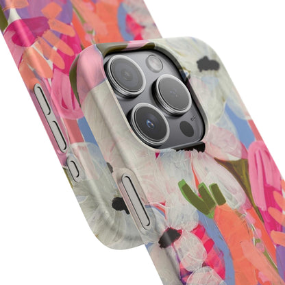 Blossoming Grace Floral Snap iPhone Cases - SmartHomeGoodies