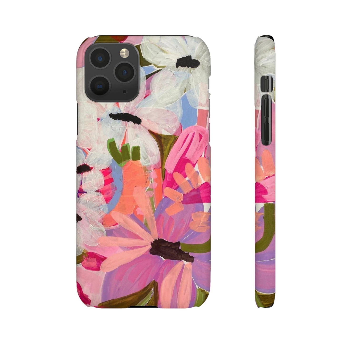Blossoming Grace Floral Snap iPhone Cases - SmartHomeGoodies