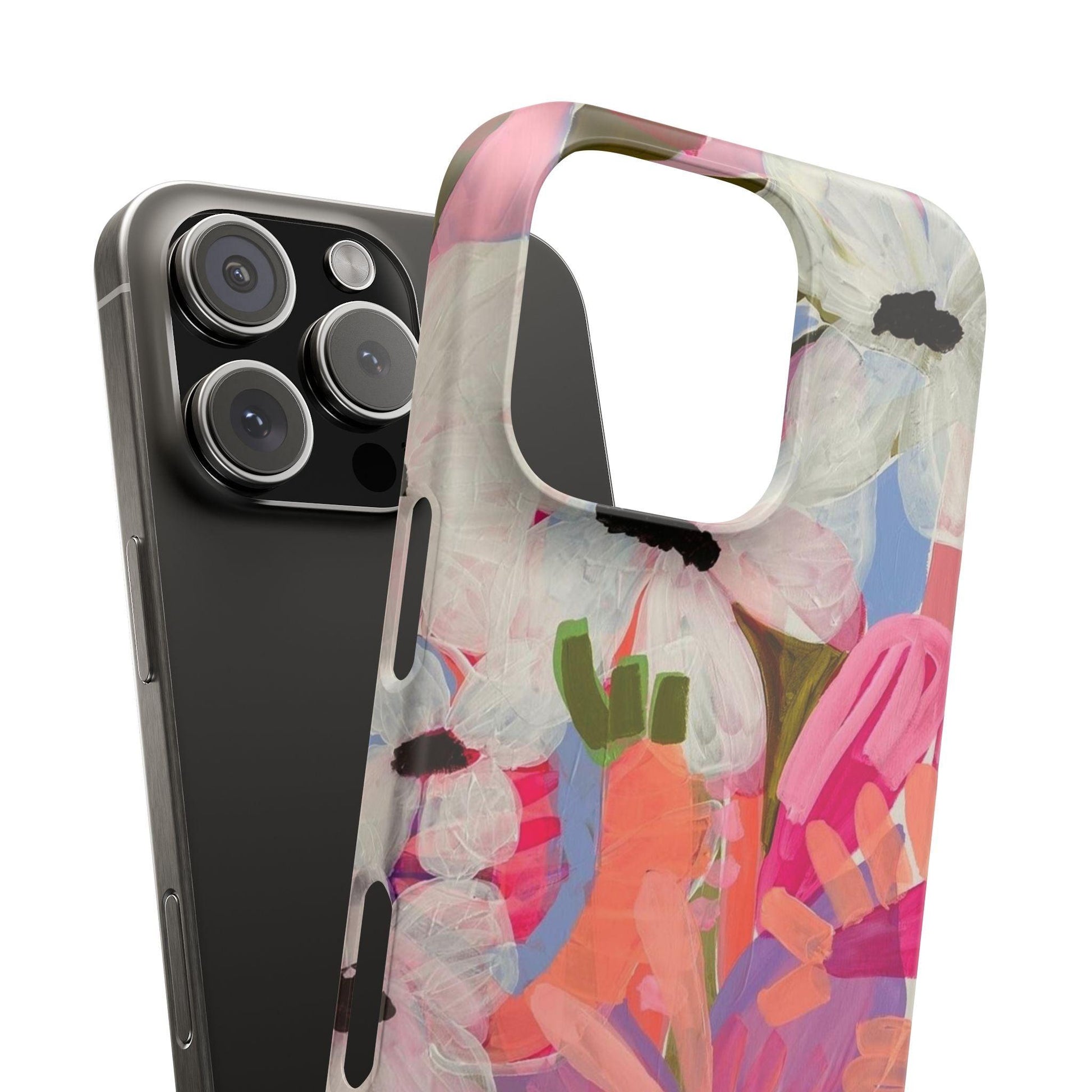 Blossoming Grace Floral Snap iPhone Cases - SmartHomeGoodies